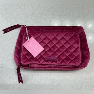 NWT Vera Bradley Pink Makeup Organizer Bag 🩷